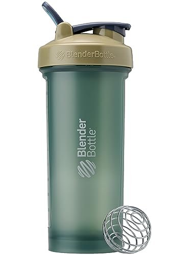 BlenderBottle Classic V2 Shakerflasche – Perfekt für Proteinshakes und Pre-Workout, 4 Unzen, Vollton Tan