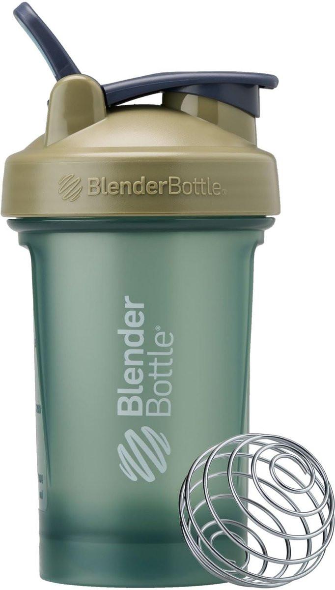 BlenderBottle Classic V2 Shakerflasche – 20oz, Tan – Perfekt für Proteinshakes und Pre-Workout
