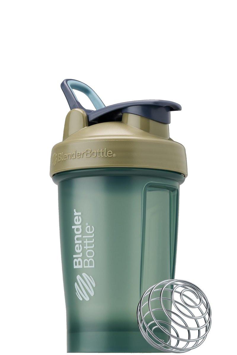 BlenderBottle Classic V2 Shakerflasche – 20oz, Tan – Perfekt für Proteinshakes und Pre-Workout