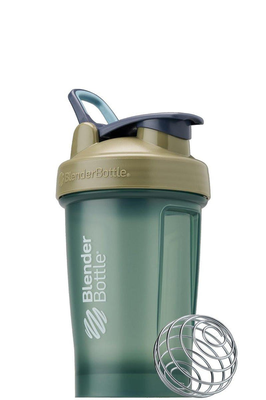 BlenderBottle Classic V2 Shakerflasche – 20oz, Tan – Perfekt für Proteinshakes und Pre-Workout