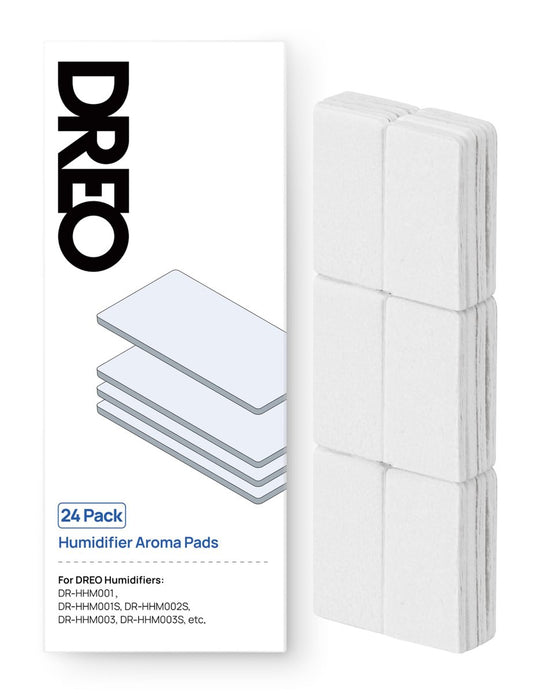 Dreo Aroma Pads 24er-Pack für Luftbefeuchter – Kompatible Duftkissen zur Raumbeduftung