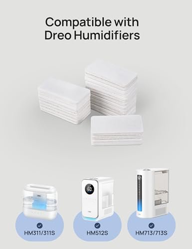 Dreo Aroma Pads 24er-Pack für Luftbefeuchter – Kompatible Duftkissen zur Raumbeduftung