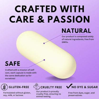 VITBOOST Biotin mit Hyaluronsäure, Kollagen und Keratin – 25000 mcg Haarwuchs-Vitamine für Männer und Frauen – Nägel und Haut, USA hergestellt, drittgeprüft, B1, B2, B3, B6, B7 Komplex – 60 Kapseln