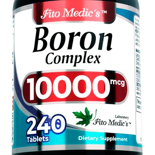 Lab | Boron | 10 mg | 240 Portionen | Boron Nahrungsergänzungsmittel