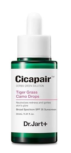 Dr.Jart+ Cicapair Tiger Grass Camo Drops Getönter Serum SPF 35 mit Centella Asiatica | Hauttönung | Koreanische Hautpflege-Make-up-Hybrid, 1,01 Fl Oz