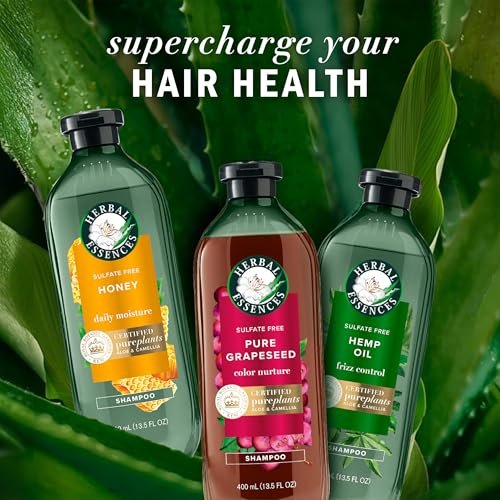 Herbal Essences Pure Traubenkernöl Farbschutz Sulfatfreier Conditioner, 400 ml