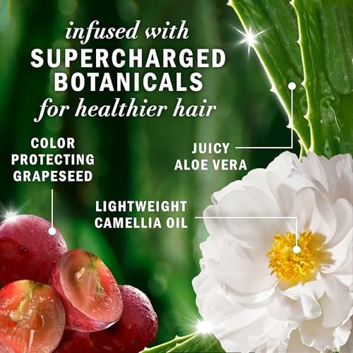 Herbal Essences Pure Traubenkernöl Farbschutz Sulfatfreier Conditioner, 400 ml