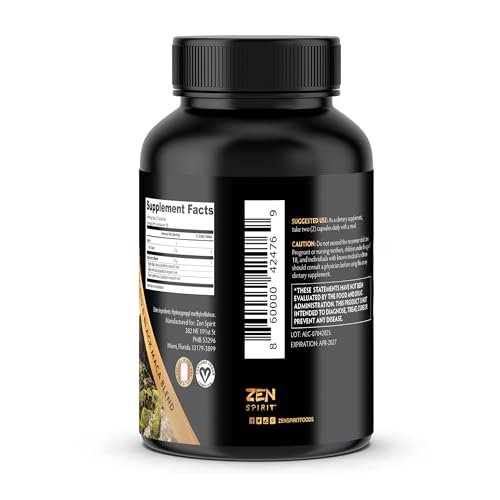 Zen Spirit Bio Maca-Pulver - Peruanische Wurzel, Premium-Qualität, Rohkost - USDA & Vegan zertifiziert - 1 Beutel (227g) - Perfekt für Frühstück, Smoothies, Backen & Eiscreme