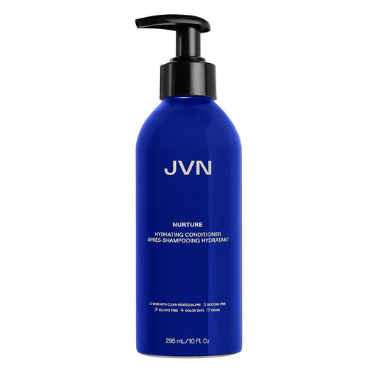JVN Nurture Hydrating Conditioner – 10 Fl Oz – Feuchtigkeitsspendender Conditioner für geschmeidiges Haar, entwirrt und pflegt, farbsicher, ohne Silikone und Parabene