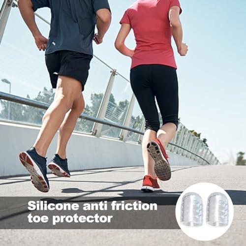 30-teiliges Silikon-Zehenschutz-Set – Atmungsaktive Gel-Zehenkappen gegen Hühneraugen, Blasen und Schmerzen für Männer und Frauen