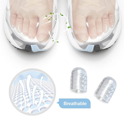 30-teiliges Silikon-Zehenschutz-Set – Atmungsaktive Gel-Zehenkappen gegen Hühneraugen, Blasen und Schmerzen für Männer und Frauen