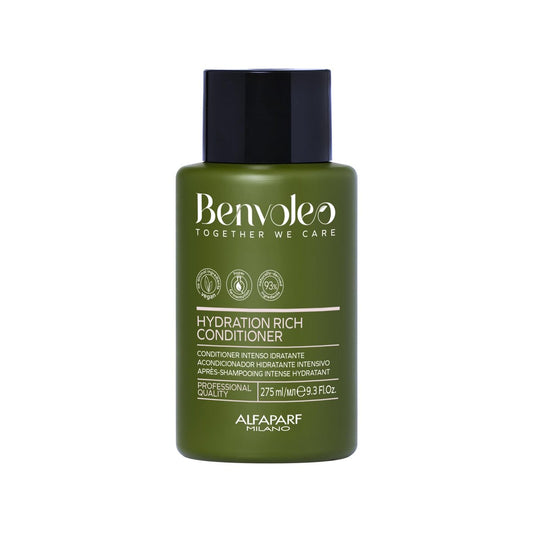 ALFAPARF MILANO Benvoleo Hydration Rich Conditioner für trockenes Haar - Feuchtigkeitsspendend, pflegend, vegan - 9,3 Fl. Oz.