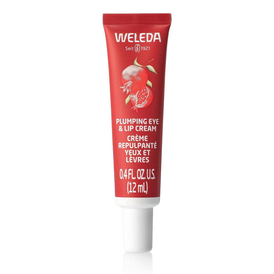 Weleda Plumping Eye & Lip Cream mit Peptiden aus Maca-Wurzel und Granatapfel