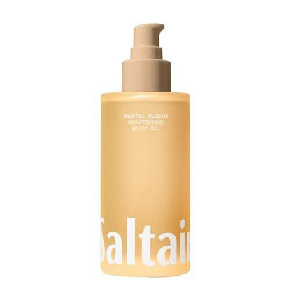 Saltair Körperöl - Luxuriöses Santal Bloom After-Shower- und Badöl für Frauen und Männer. Pflanzlich, nicht fettend, gut einziehende Feuchtigkeitspflege für trockene Haut – 118 ml Pumpflasche