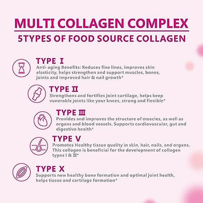 OMOGS Kollagen-Peptide-Pulver mit Präbiotika & Cranberry-Extrakt – Hydrolysiertes Kollagen für Haar, Haut, Nägel, Knochen & Verdauung – Grass-fed, Non-GMO – für Frauen & Männer