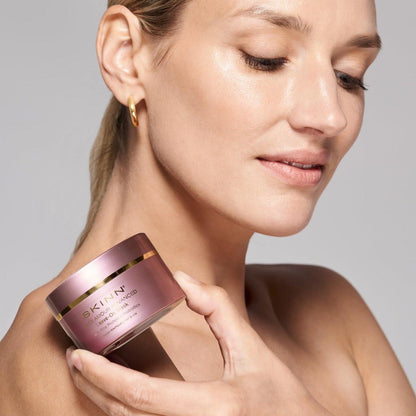 SKINN Neck Amour Leave-On Mask - Straffende Halscreme gegen Falten, für Männer und Frauen, 118 ml