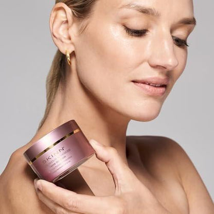 SKINN Neck Amour Leave-On Mask - Straffende Halscreme gegen Falten, für Männer und Frauen, 118 ml