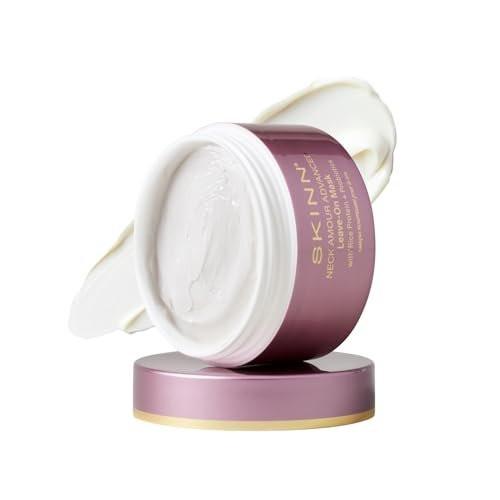 SKINN Neck Amour Leave-On Mask - Straffende Halscreme gegen Falten, für Männer und Frauen, 118 ml