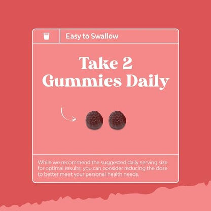 Vitamin B12 Gummies für Erwachsene - Zuckerfreie Vitamin B12 1000 mcg Kaugummis für Energie & Stimmung, Immun- & Nervengesundheit - Koscher, Nicht-GVO & Glutenfrei - für Frauen & Männer - 60 Stück