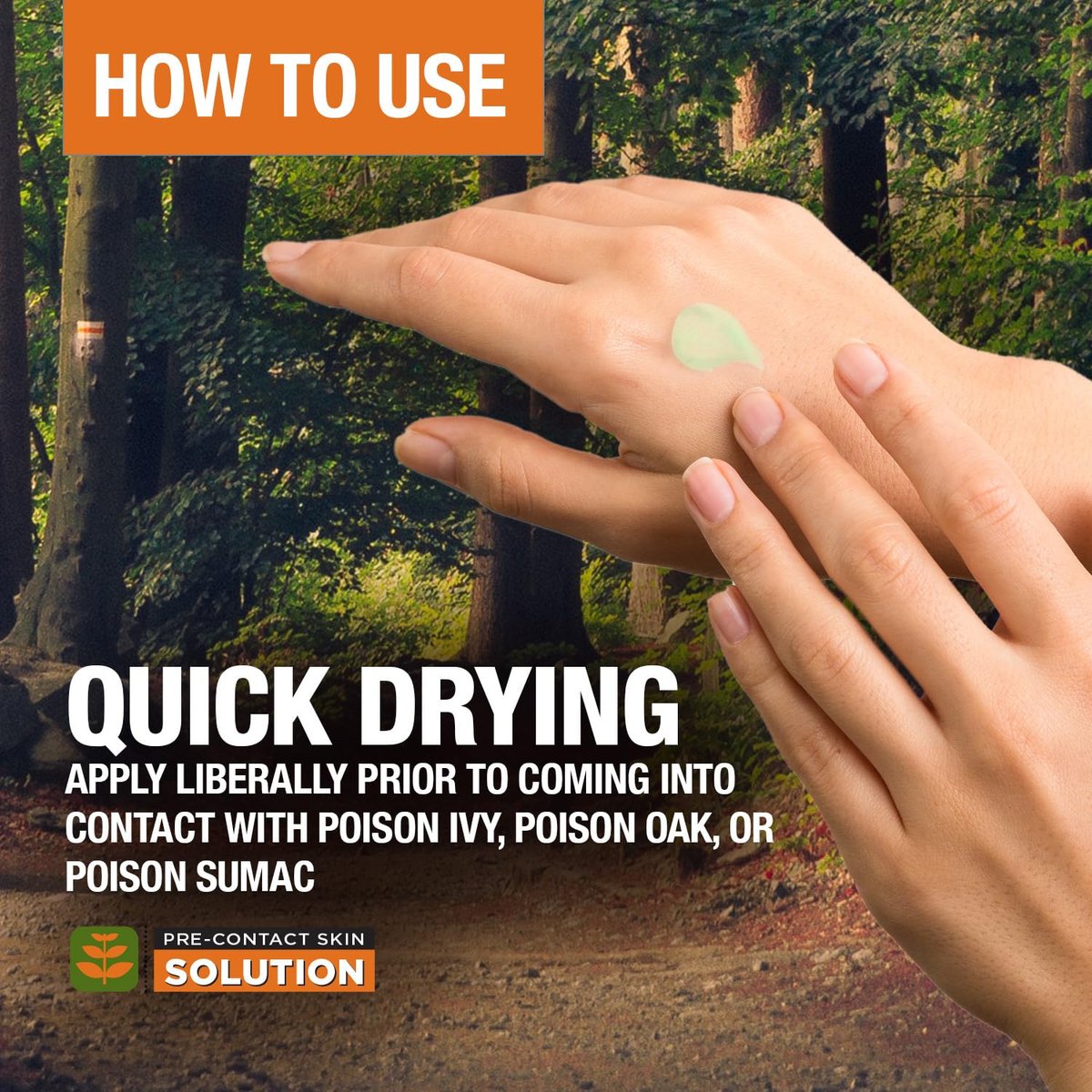 CoreTex Ivy X Pre-Contact Poison Ivy Hautschutzspray - 8oz Flasche mit Schutzlösung zur Vorbeugung von juckenden Ausschlägen - Wirkt auch gegen Gifteiche und Giftsumach - Schnelltrocknende & kreidefreie Formel