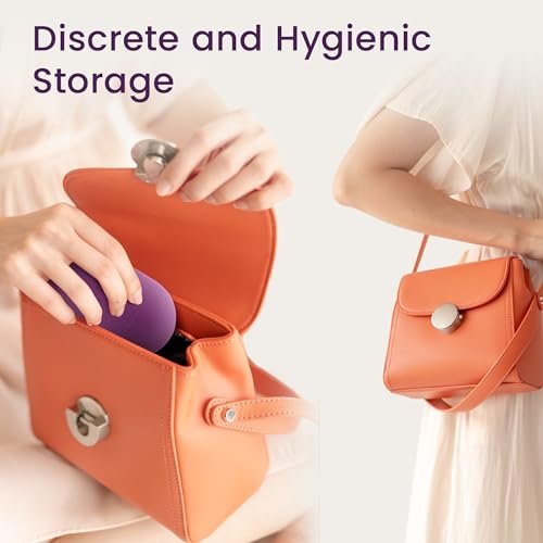 EcoBlossom Wiederverwendbares Menstruationsbecher-Set – Medizinisches Silikon, 12 Stunden Schutz (2 große Becher)