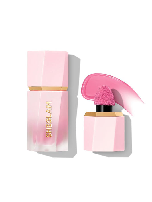 SHEGLAM Color Bloom Liquid Blush – Mattes Finish für Wangen – Petal Talk