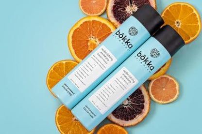 Bokka Botanika Plant Powered Color Care Replenishing Moisture Shampoo 10,1 oz / 300 ml – Feuchtigkeitsspendender Farbschutz-Shampoo
