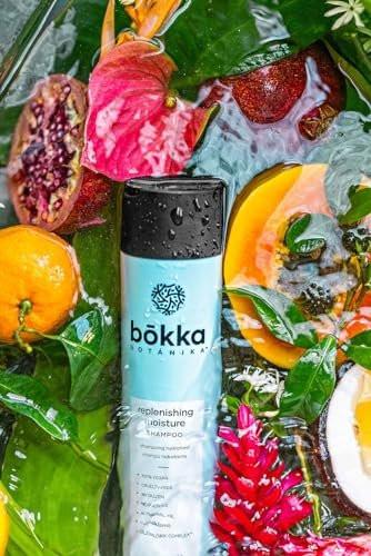 Bokka Botanika Plant Powered Color Care Replenishing Moisture Shampoo 10,1 oz / 300 ml – Feuchtigkeitsspendender Farbschutz-Shampoo