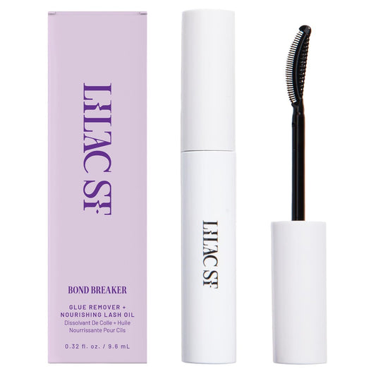 Lilac St. Bond Breaker Wimpernkleber-Entferner – Sanfter Lidstrich-Entferner für Wimpernsegmente mit Kollagen-Extrakt & pflegenden Ölen – Wasserfest, tierversuchsfrei, vegan, von Frauen gegründet – 0,32 fl oz