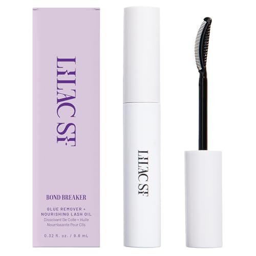 Lilac St. Bond Breaker Wimpernkleber-Entferner – Sanfter Lidstrich-Entferner für Wimpernsegmente mit Kollagen-Extrakt & pflegenden Ölen – Wasserfest, tierversuchsfrei, vegan, von Frauen gegründet – 0,32 fl oz