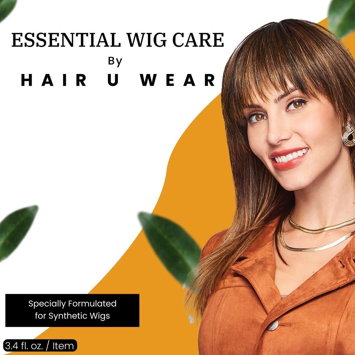 Shampoo & Conditioner Set mit Haarpflegespray - Pflege für synthetische Perücken, Haarteile & Extensions, 8 Fl Oz (Set)