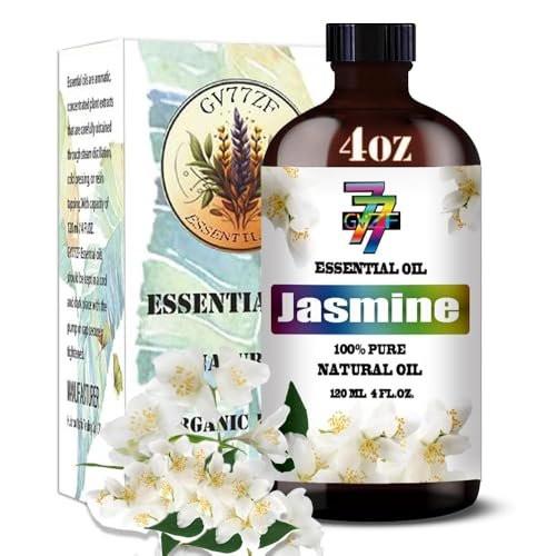 Jasmin ätherisches Öl – Jasmin Öl für Diffuser, DIY Kerzen, Seife, Luftbefeuchter, Schlafzimmer, Geschenk – Jasmin Duftöl 120 ml – GV77ZF