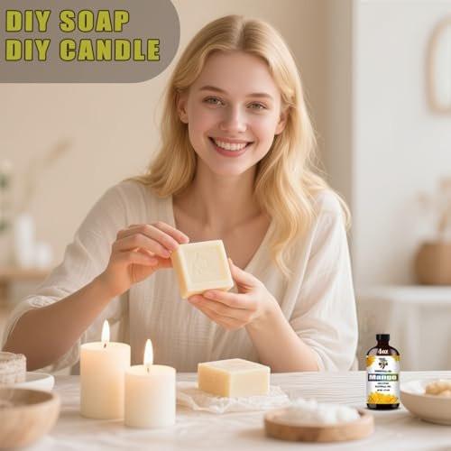 Mango Ätherisches Öl – Tropisches Mangoöl für Diffuser, DIY-Kerzen, Seife, Luftbefeuchter, Bad, Geschenk – 120 ml