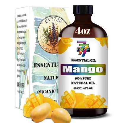 Mango Ätherisches Öl – Tropisches Mangoöl für Diffuser, DIY-Kerzen, Seife, Luftbefeuchter, Bad, Geschenk – 120 ml