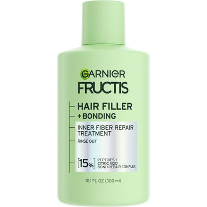 Garnier Fructis Hair Filler Bonding Inner Fiber Ausspülbare Vor-Shampoo-Behandlung mit Bond-Repair-Komplex, 10,1 Fl Oz
