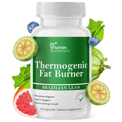 Thermogenic Fat Burner Brazilian Lean – Kapseln zur Gewichtsabnahme für Frauen und Männer, 60 Kapseln