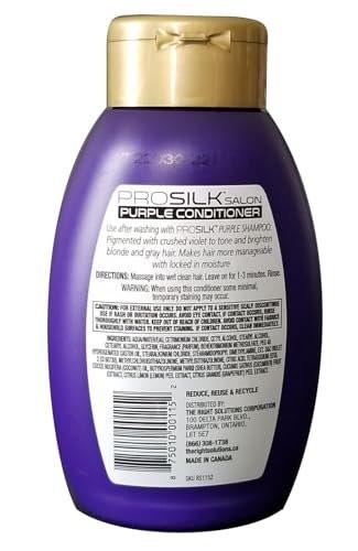 PRO SILK BODY Pro Silk Salon Lila Conditioner – 2er-Pack (7 Fl Oz je Flasche)