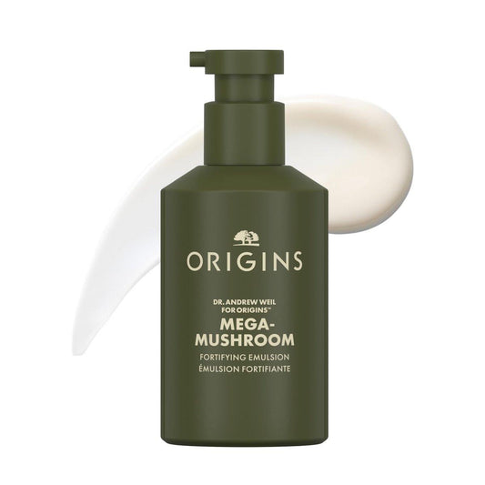 Origins Mega-Mushroom Leichte Feuchtigkeitscreme | Hydratisiert, reduziert Rötungen & stärkt die Haut | Mit Reishi-Pilz, 100 ml