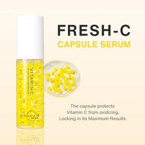 Capsule Serum Vitamin C Serum – 30 ml Konzentrat gegen raue, stumpfe und trockene Haut