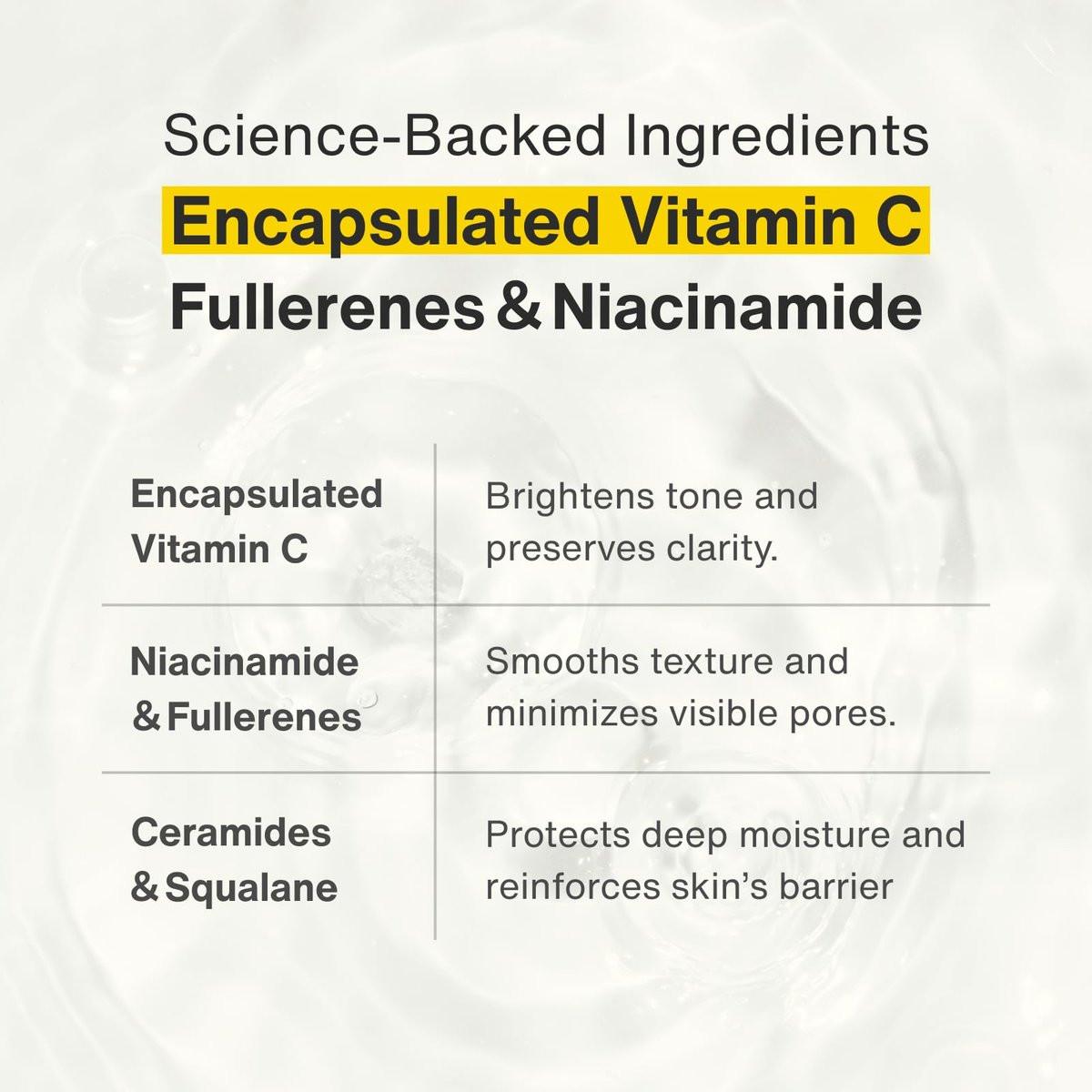 Capsule Serum Vitamin C Serum – 30 ml Konzentrat gegen raue, stumpfe und trockene Haut