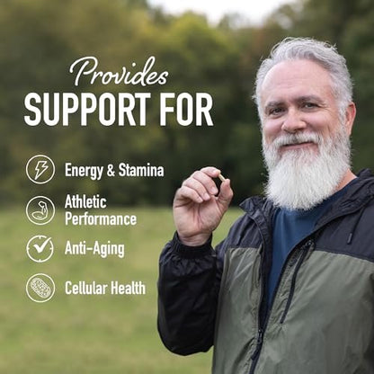 AKG Supplement 1100 mg pro Portion | Arginin Alpha-Ketoglutarat mit Calcium + Vitamin C | AAKG Kapseln für gesundes Altern, Langlebigkeit, Energie und Konzentration | 180 Kapseln | Vegan, Nicht-GVO