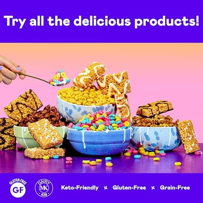 Magic Spoon Treats - 8 Proteinriegel, S'mores - High Protein, Glutenfrei, Zuckerfrei, Keto-freundlich - Gesunde Snacks für Erwachsene