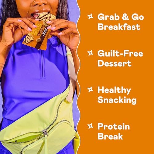 Magic Spoon Treats - 8 Glutenfreie Proteinriegel, Schokolade Erdnussbutter - High Protein Glutenfreier Snack - Zucker- & Getreidefreier Protein-Cerealienriegel - Low Carb & Keto-freundlich - Gesunde Snacks