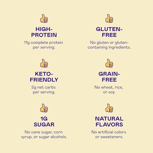 Magic Spoon Treats – 8 Proteinriegel, Salted Caramel – Zuckerfreier, glutenfreier Snack für Erwachsene – Low Carb & Keto-freundlich