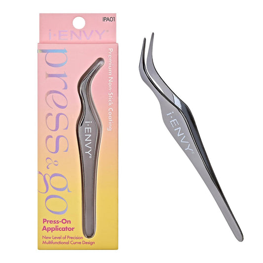 i-ENVY Press&Go Lash Applicator Tool – Antihaft-Wimpernzange für Cluster-Wimpern, präzises Auftragen von falschen Wimpern, ergonomischer Griff