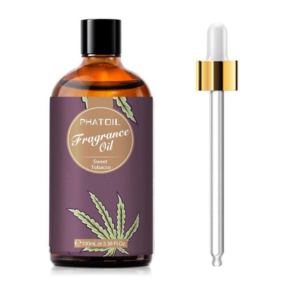 PHATOIL süßes Tabak Duftöl 100ml – Aromatherapie Öl für Diffuser, Kerzen- und Seifenherstellung