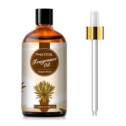 PHATOIL Drachenblut Duftöl 100ml – 3,38 Fl Oz für Aromatherapie, Diffuser, DIY Kerzen & Seifenherstellung
