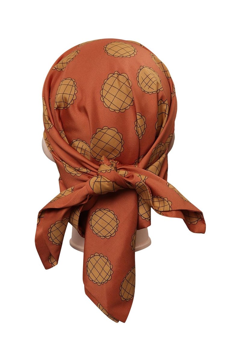 Verycos Damen Stirnband Haarband Kopftuch Cosplay Kostüm Accessoire Haartuch - Orange
