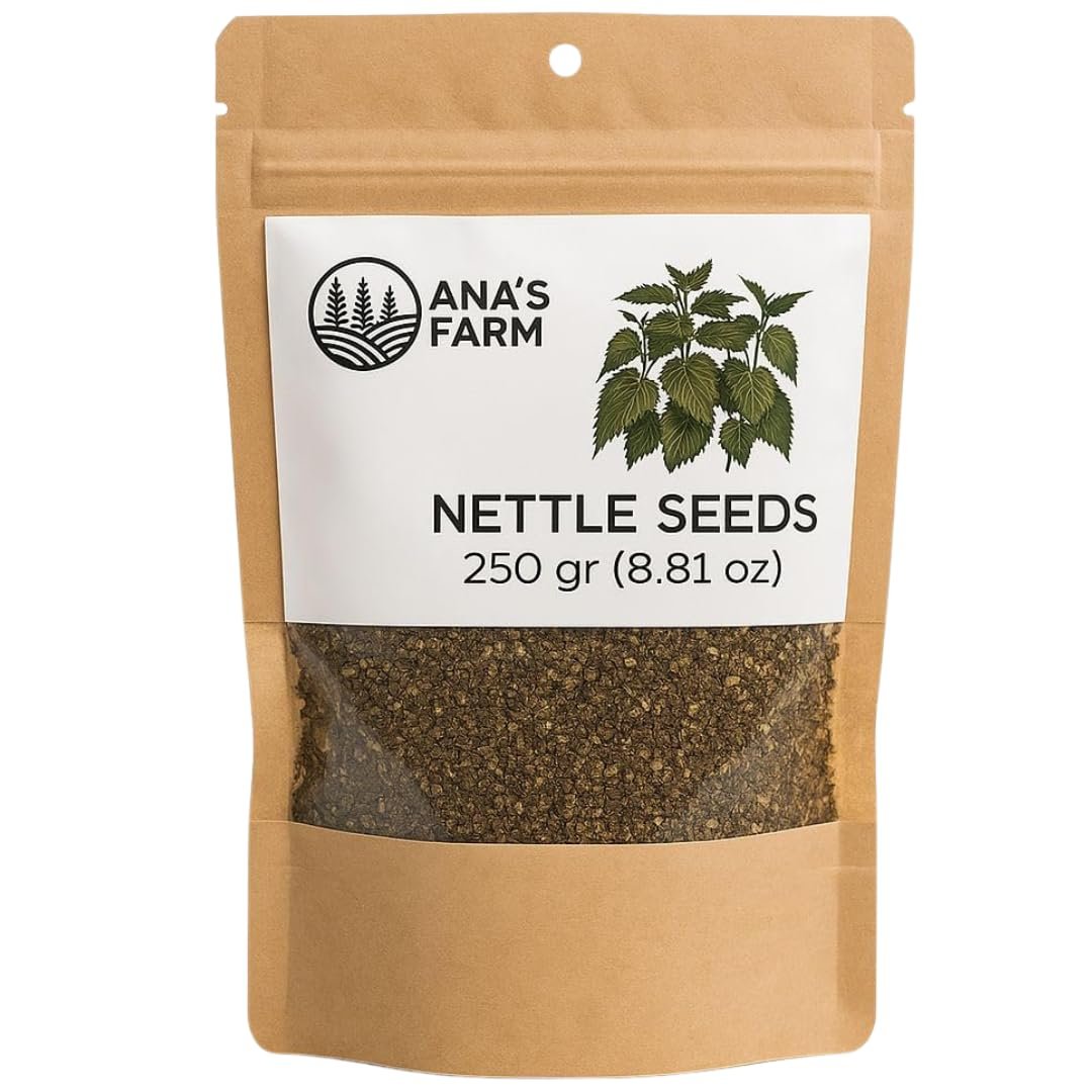 Natürliche Brennnesselsamen (Urtica dioica) - 250g Premium Qualität