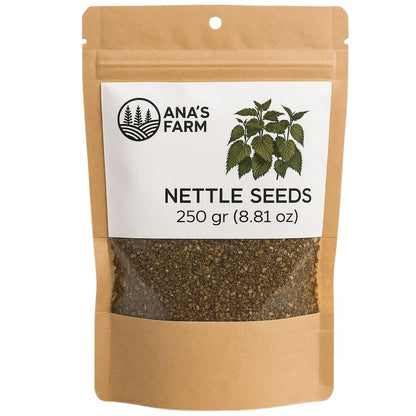 Natürliche Brennnesselsamen (Urtica dioica) - 250g Premium Qualität